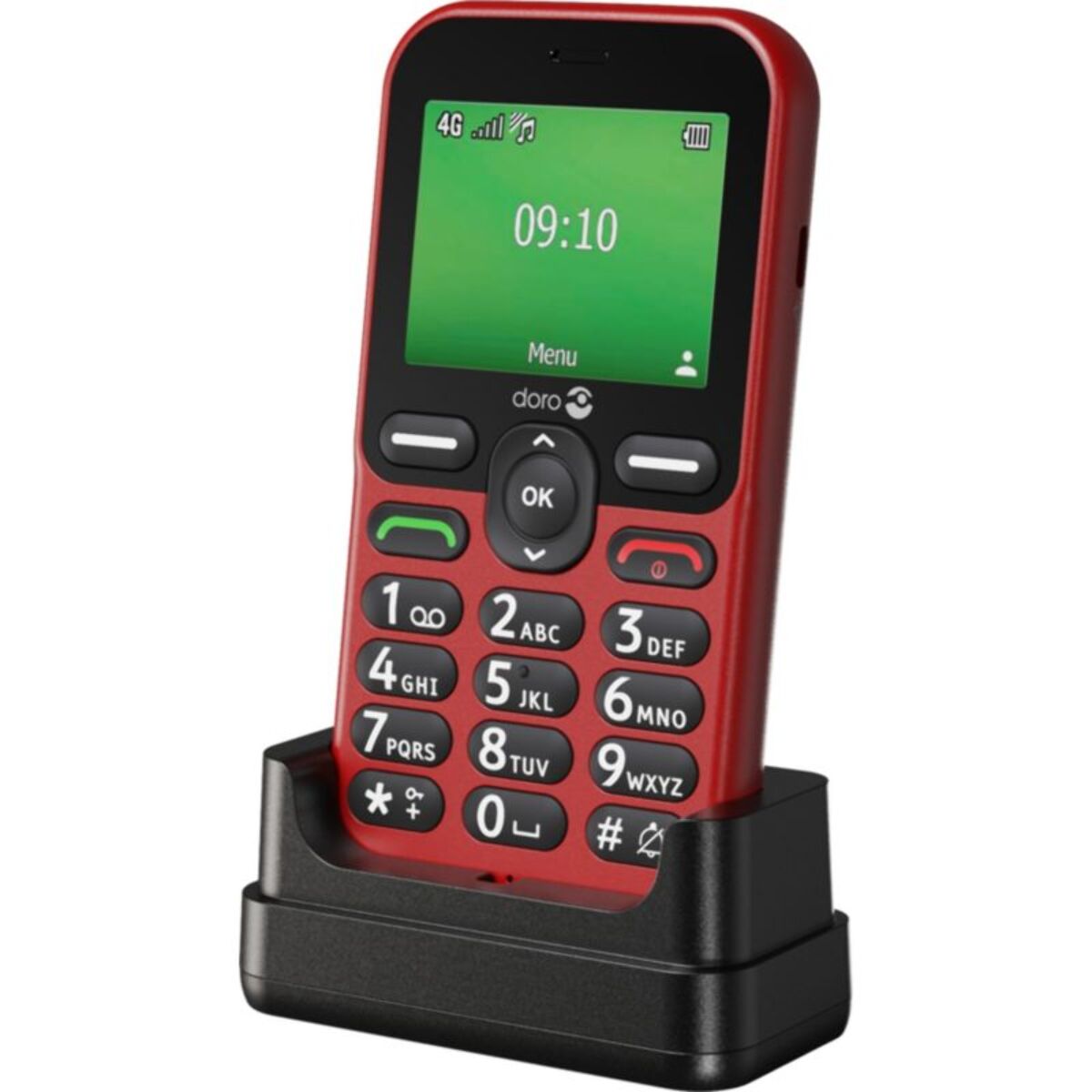 Téléphone portable DORO Leva E10 Rouge