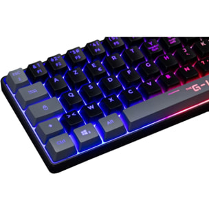 Clavier gamer THE G-LAB KEYZ HYDRO FR NOIR/GRIS