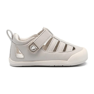 Sandalias Cerradas de Niños Respetuosas Beige