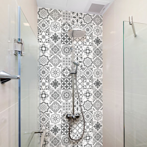 Stickers muraux - Sticker Mural Carrelage adhésif Cuisine Salle de Bain - 24 STICKERS CARRELAGES AZULEJOS RIVERIA