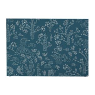 Tête de lit Mésanges bleues | Coloris Bleu | Largeur au choix