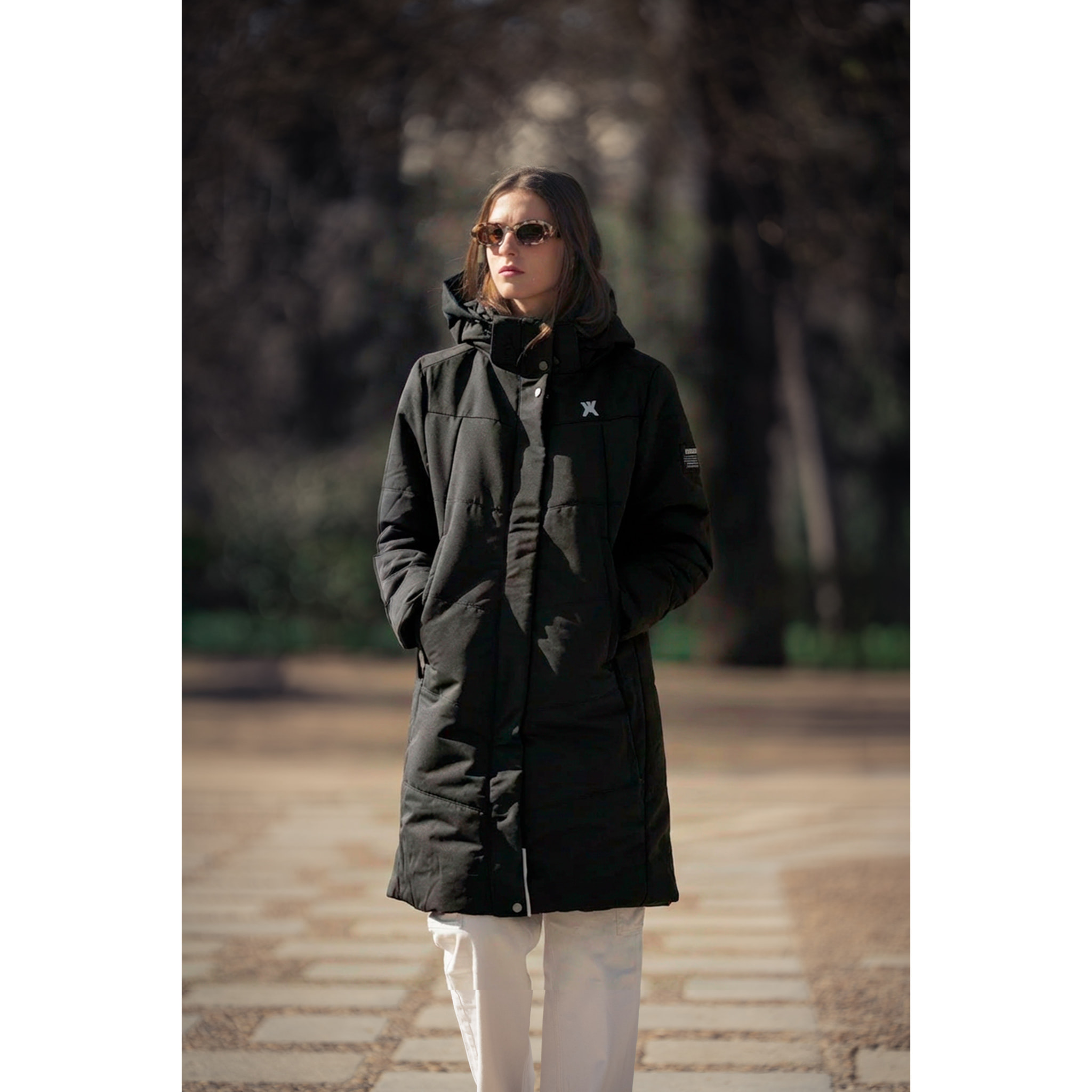 Chaqueta para mujer KUSTOM SILVA - Negro