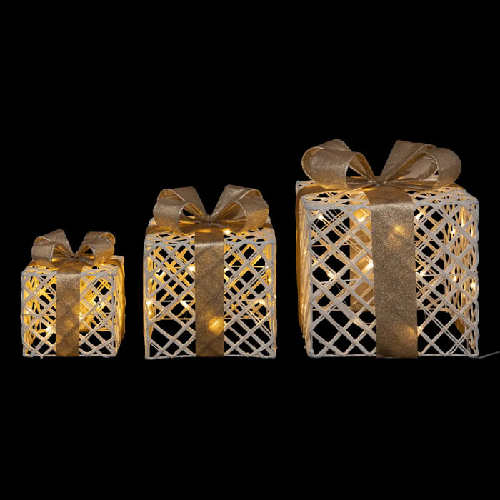 Décoration lumineuse branche d'eucalyptus 25 LED à piles