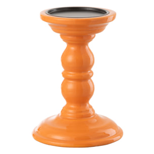 J-Line chandelier Haltère - bois - orange