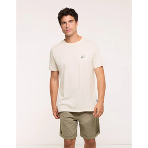 Camiseta Manga Corta Blanco - Lalit