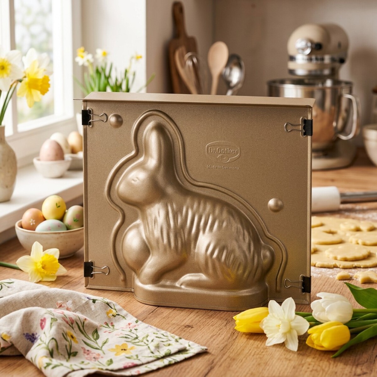 Moule à gâteaux 3D en forme de lapin de Pâques 600 ml Dr.Oetker