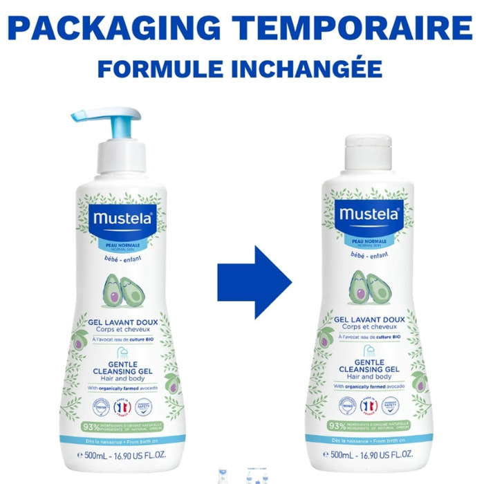 Gel Lavant Bébé Doux - Corps et Cheveux