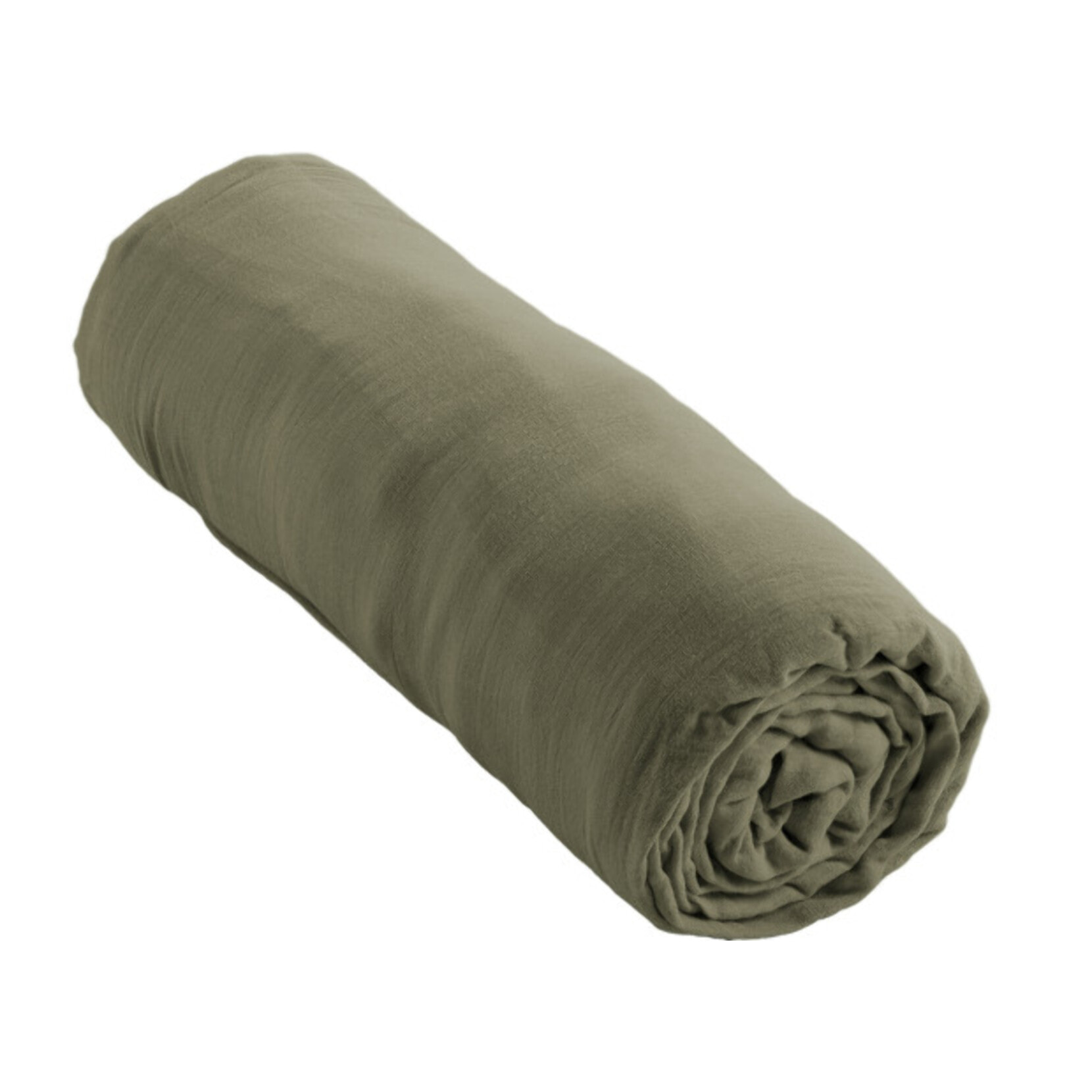 Drap housse 90x190 cm gaze de coton Bonnet 30 cm - GAIA