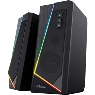 Enceinte PC TRUST ZOXA 2.0 RGB LED  GXT609