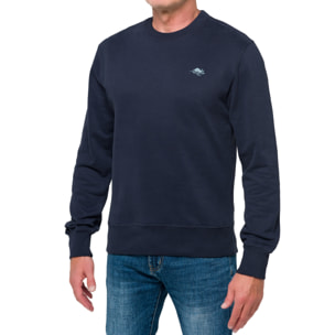 Sudadera de cuello redondo Hot Buttered Eagle Azul