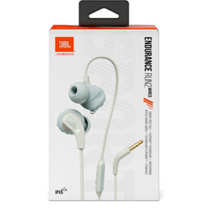 Ecouteurs sport JBL Endurance Run 2 Blanc