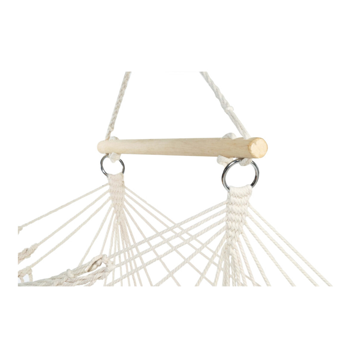 Hamac suspendu macramé + coussins