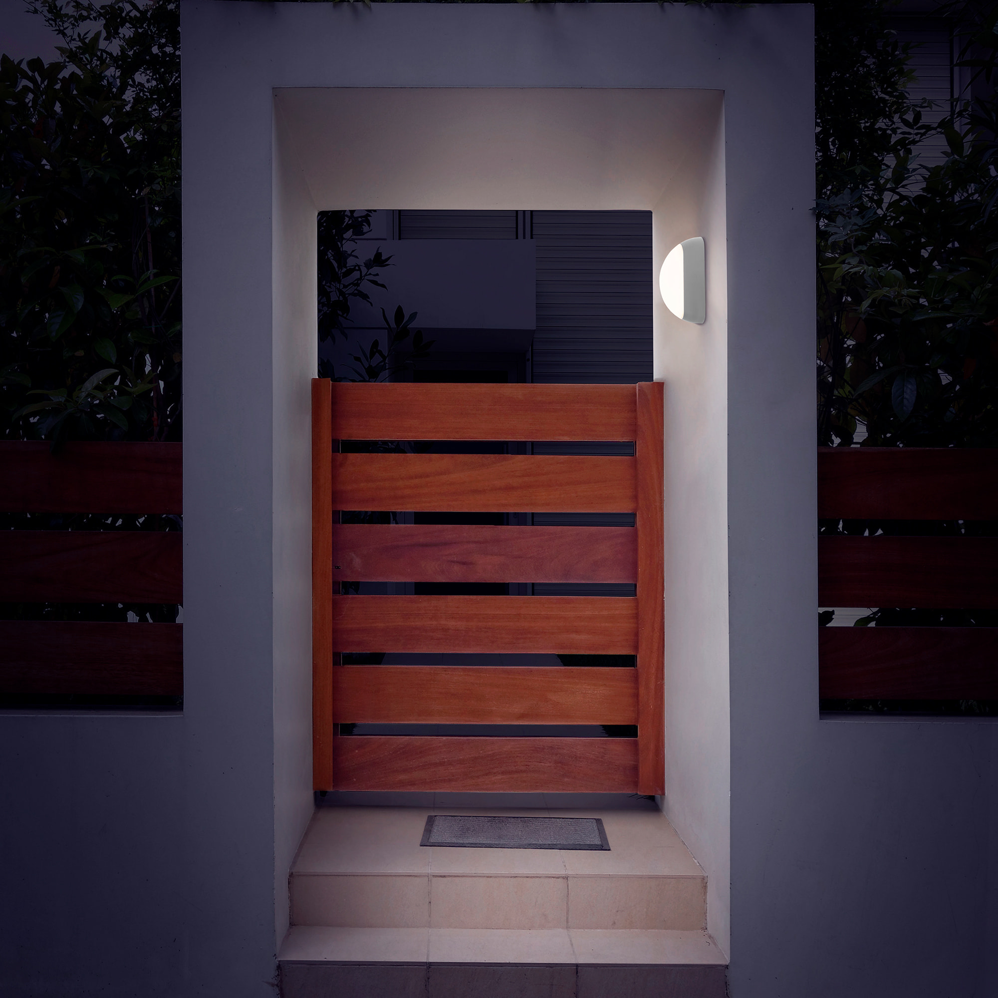 Forlight Aplique Ip44 Noa Led 5W 3000K Gris 398Lm