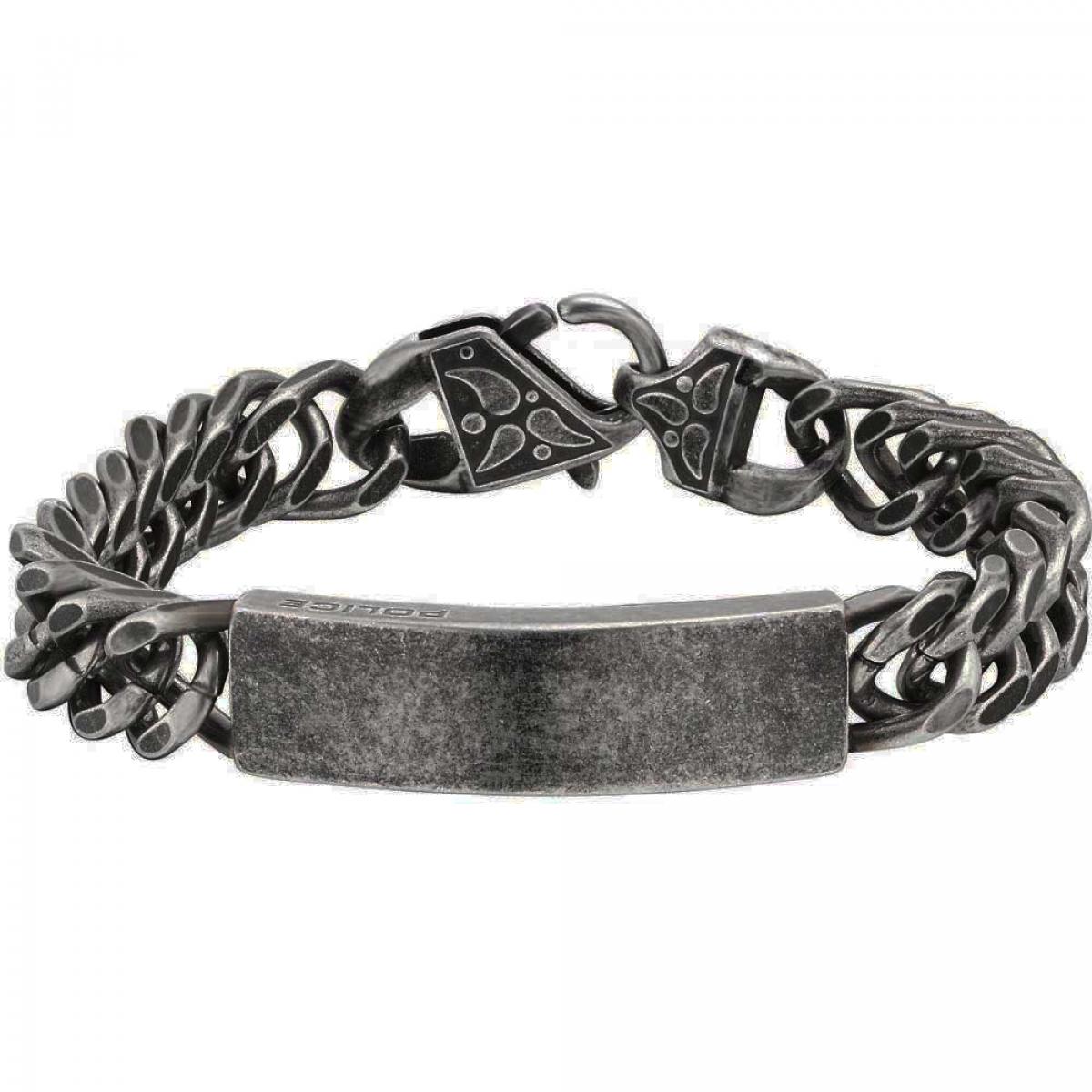 Bracciale POLICE ROGUE Acciaio Nero L