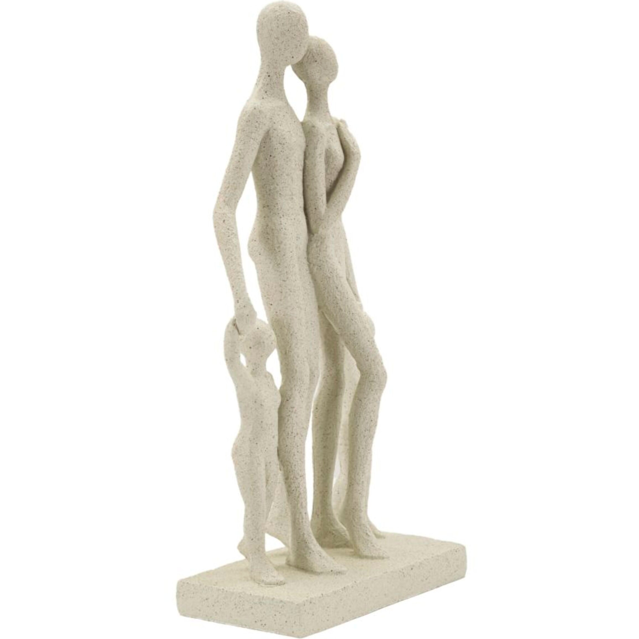 STATUETTA FAMILY STONS CM 16X8X30,5