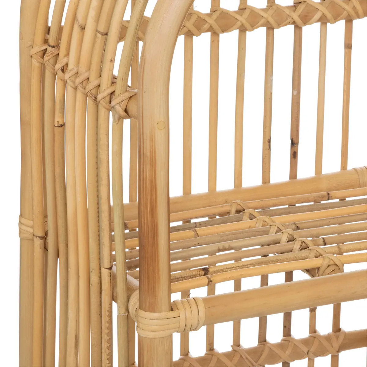 Bibliothèque enfant rotin H76cm