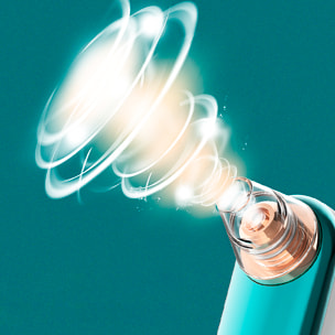 X9 Estrattore di punti neri con fototerapia ringiovanente, ultrasuoni e carica ionica.