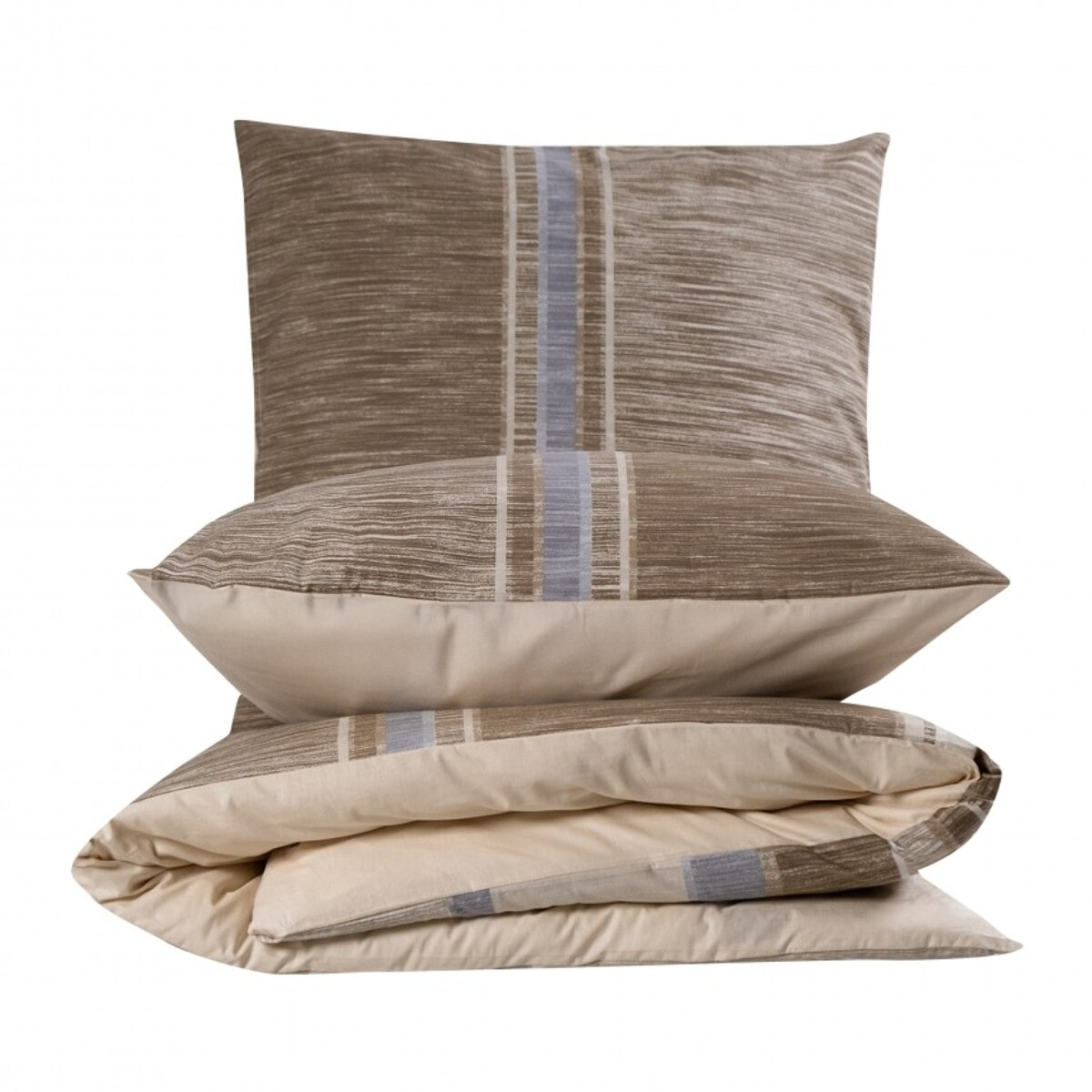 Housse de couette + taie(s) oreiller "Suvari" 100% coton imprimé.