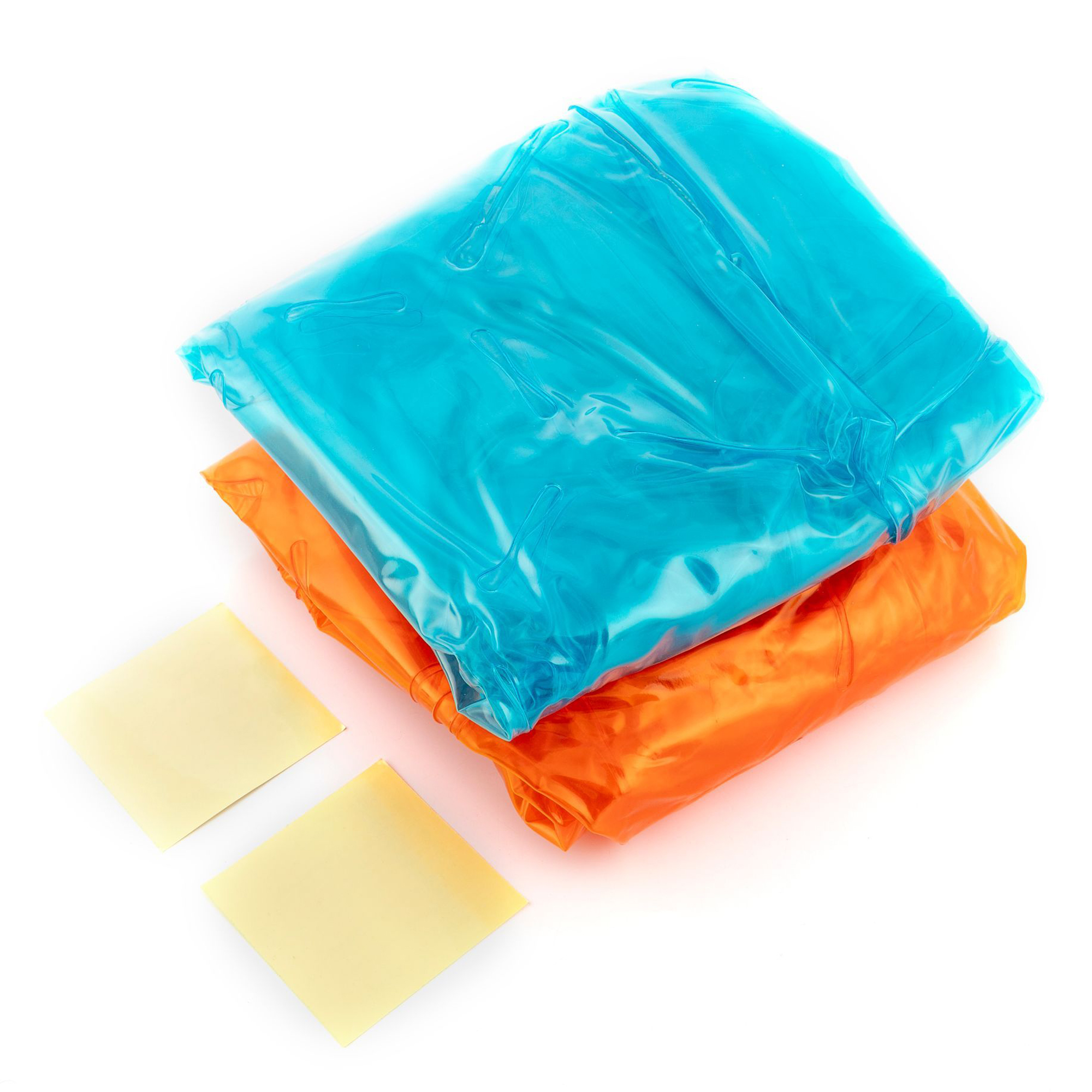 Palla gonfiabile gigante paracolpi Bumpoy (x2) - blu e arancione - Ø62 cm - +2 anni