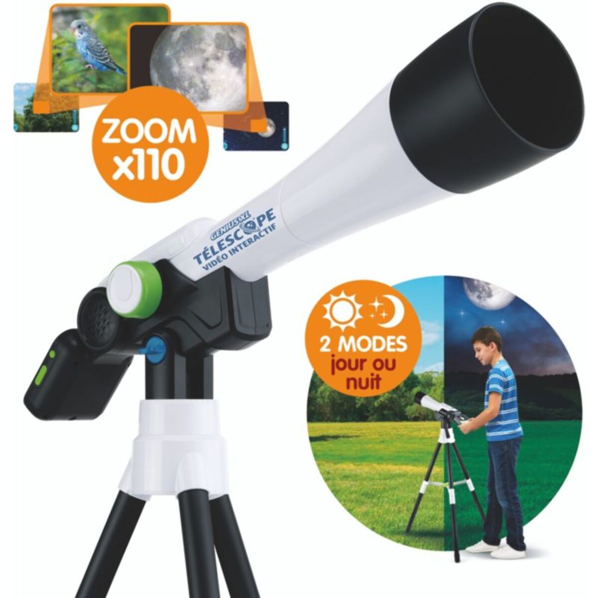 Télescope VTECH Genius XL - Téléscope Vidéo interactif