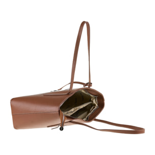 Borsa a spalla da donna Made in Italy - Modello Elowen Lux - 100% pelle - 38.0 x 25.5 x 12.5 cm