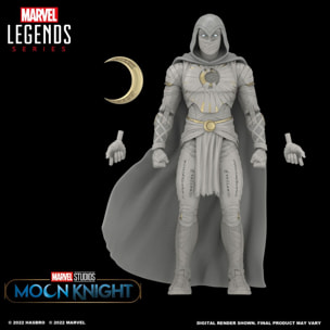 Moon Knight Marvel Legends Series Action Figura 2022 Moon Knight 15 Cm Hasbro