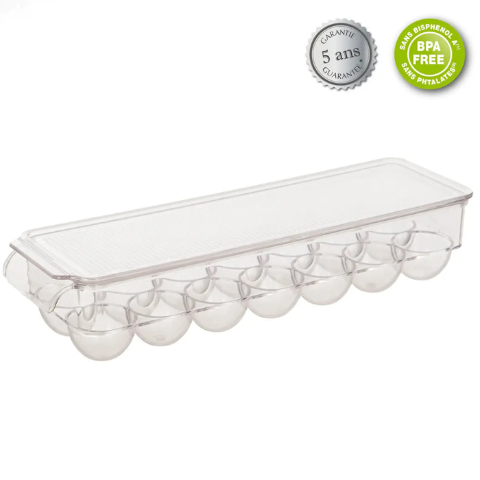 Rangement pour frigo "Smart Fridge" 14 oeufs