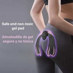 Electroestimulador muscular especial para glúteos. Masajeador eléctrico, estimulador tonificador.