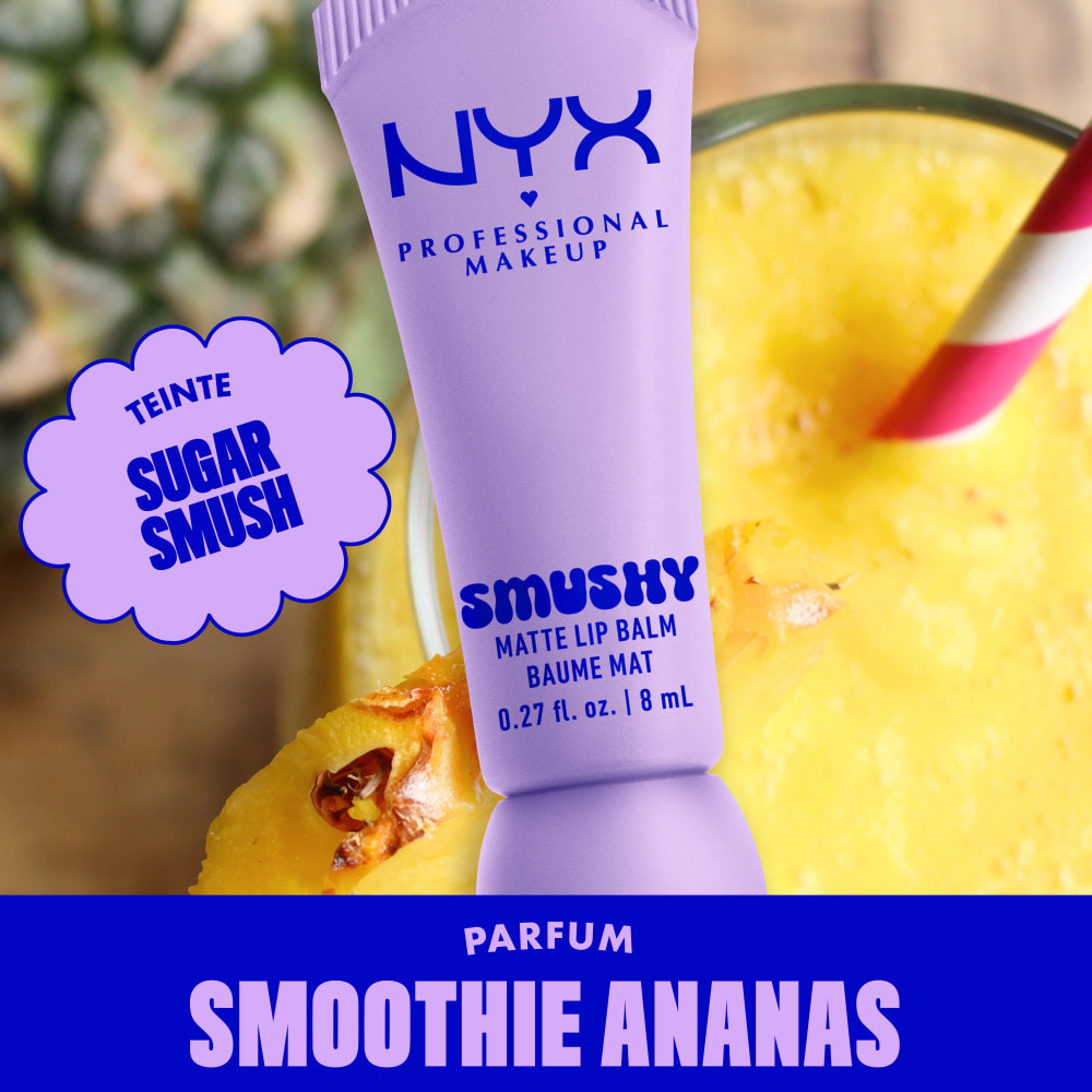 NYX Professional Makeup Smushy baume à lèvres teinté Sugar Smush