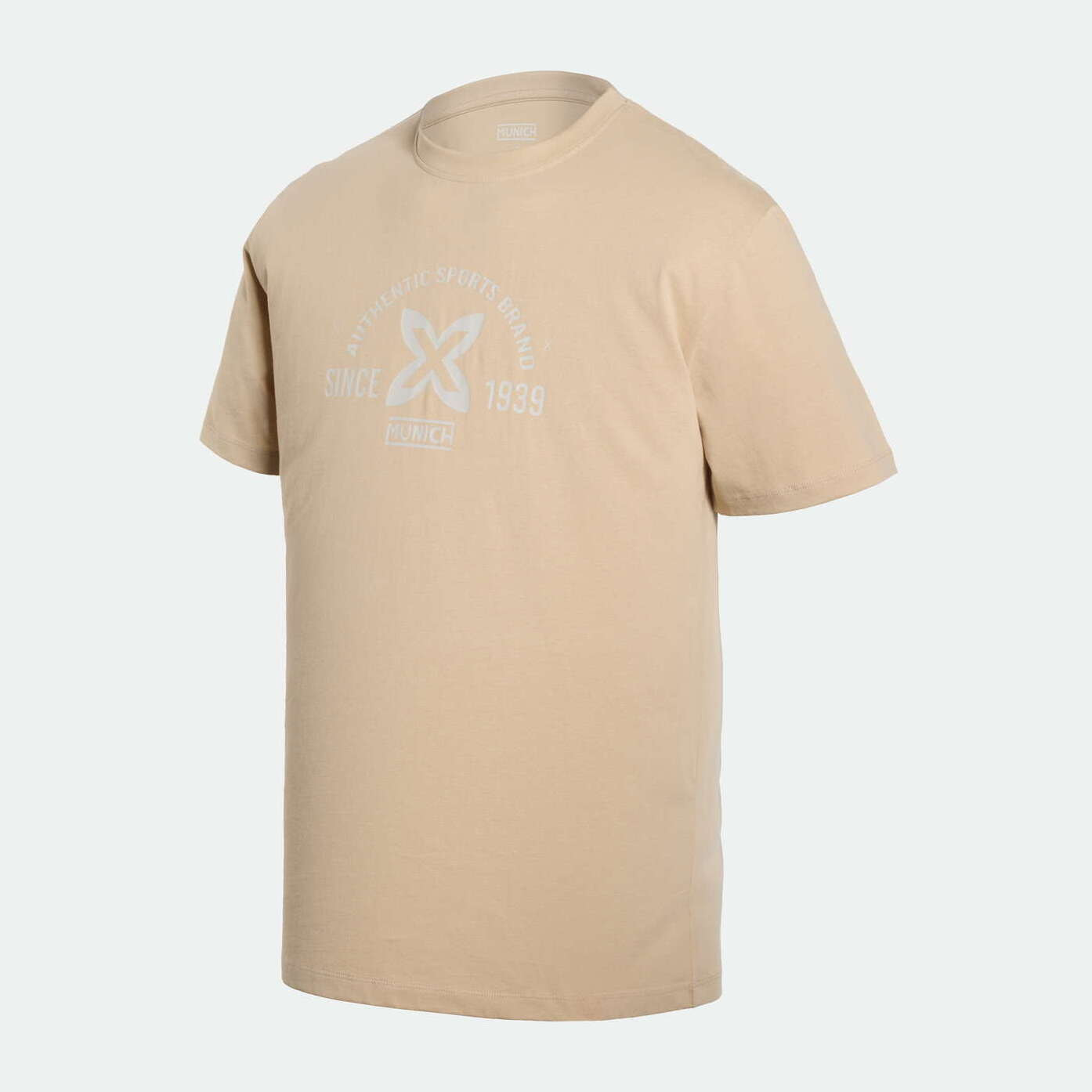 Camiseta MUNICH de algodón crudo
