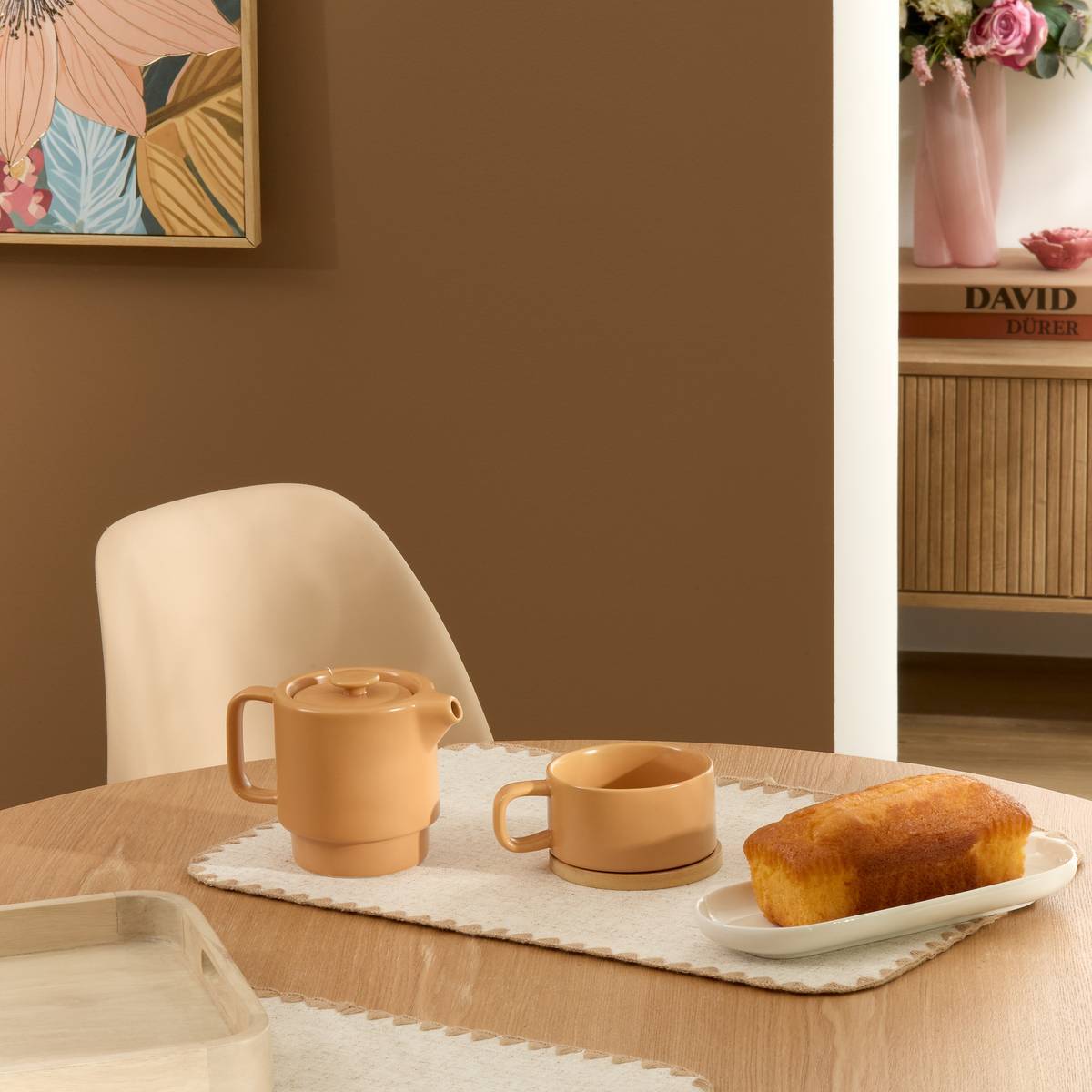 Théière Nature terra ocre 700ml