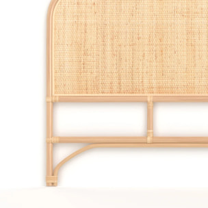 Tête de lit 180 cm en rotin naturel - Grace