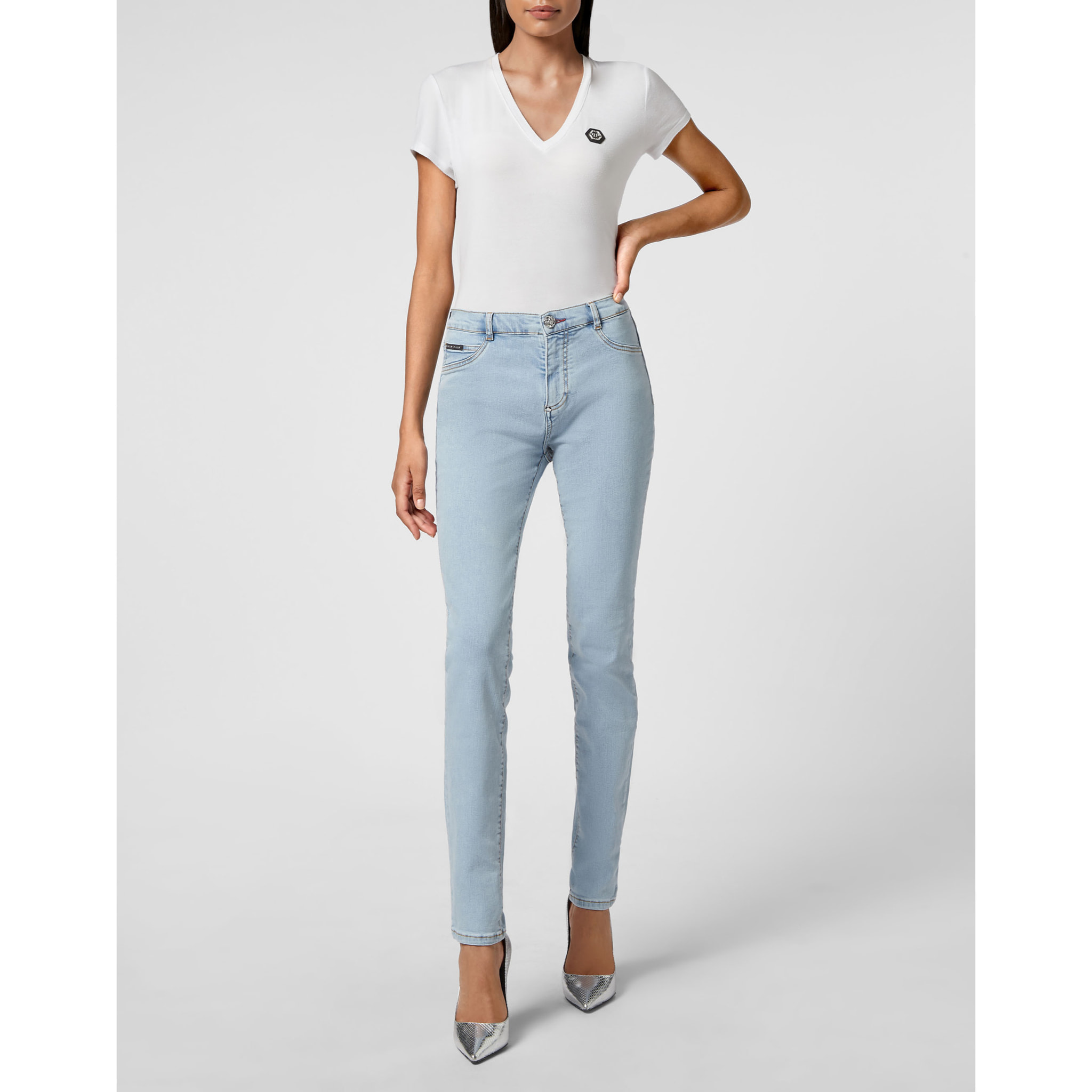 PHILIPP PLEIN High Waist Jegging