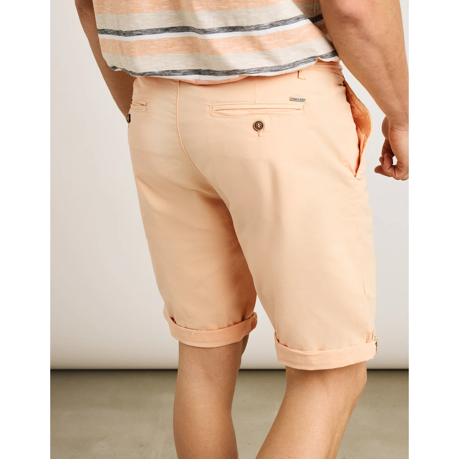 Bermuda Naranja Pastel - Steven