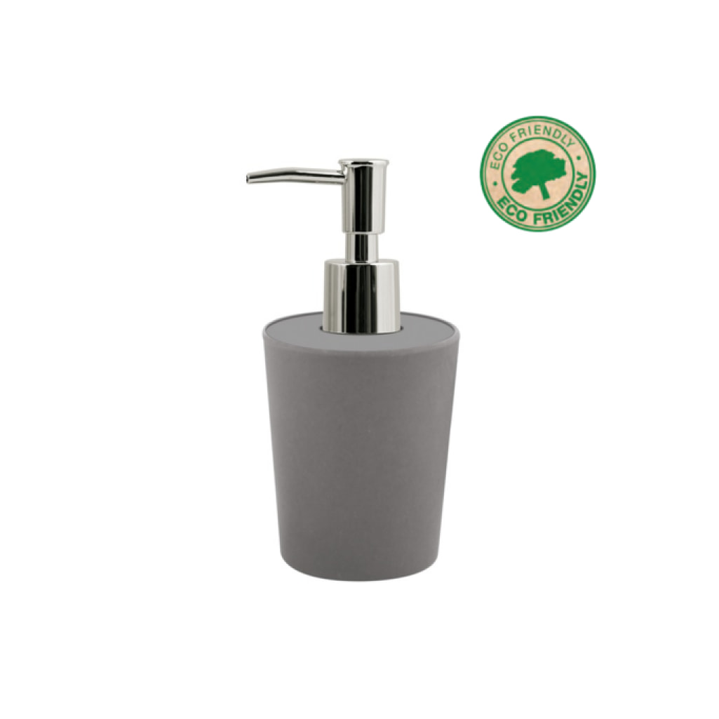 Distributeur de savon Fibres de Bambou TAKEO Gris Spirella