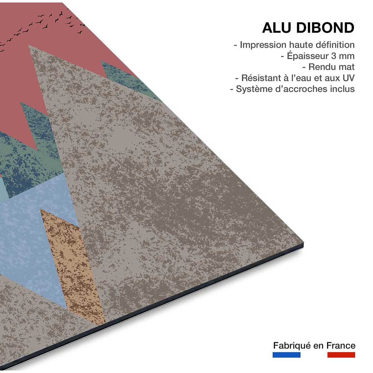 Tableau Soleil couchant Tableau alu Dibond