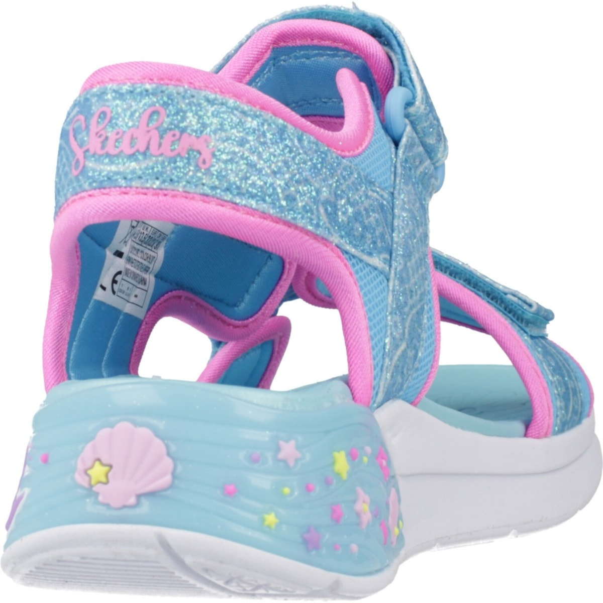 Sandalias Niña Lights Mermaid Dr Azul