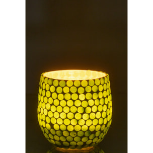 J-Line Chandelier Mosaïque - verre - vert - medium