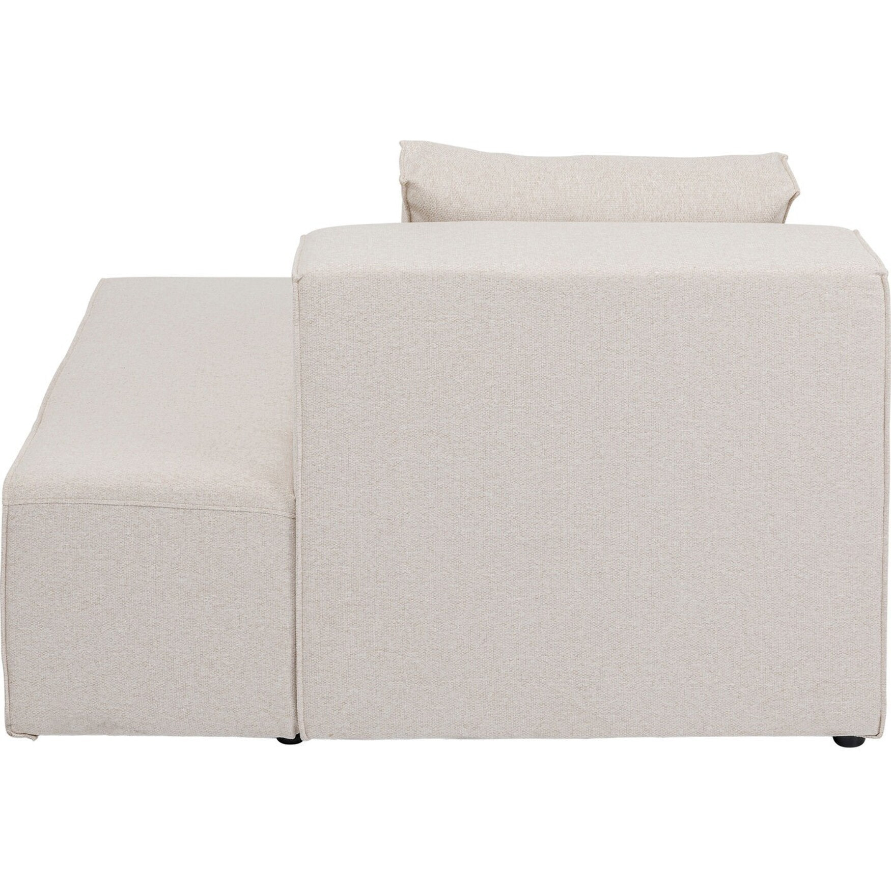 Méridienne canapé Infinity crème Kare Design