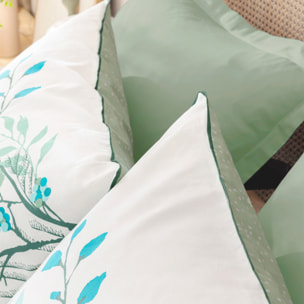 Parure de lit imprimée 100% coton, PARADIS