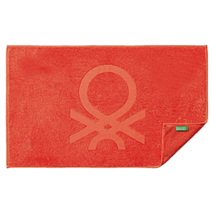 Alfombra de baño 50x80cm 100% Algodón de 750GSM color Rojo Benetton