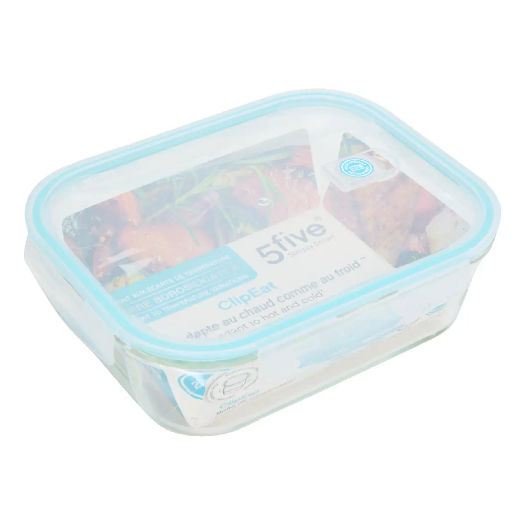 Boîte de conservation verre "Clipeat" 2,26L