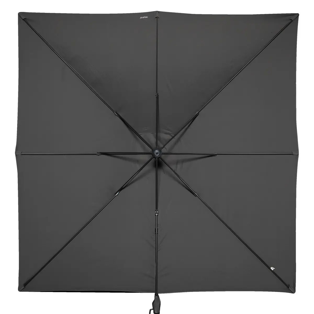 Parasol déporté "Cayo" 3x3 ardoise