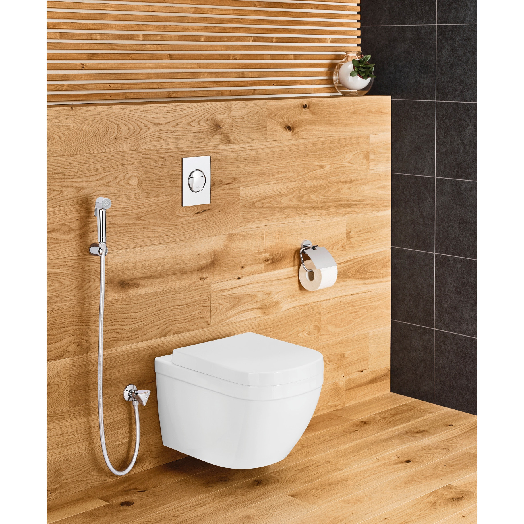 GROHE Ensemble robinet d’arrêt 1 jet Tempesta-F Trigger Spray 30 chromé