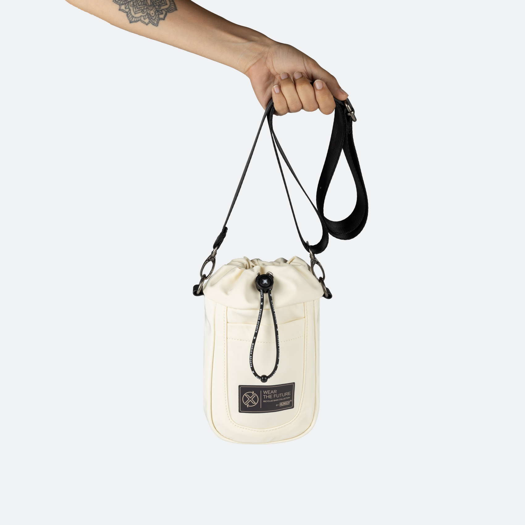 BOLSO RECYCLED X 2.0 CROSBODY SLIM WHITE