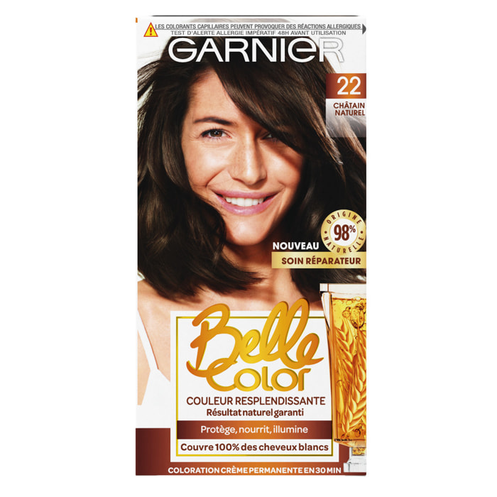 Garnier Belle Color Coloration 22 Chatain Naturel