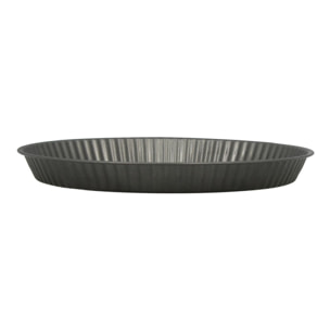 Moule à tarte perforé en acier carbone 30cm AMANDINE