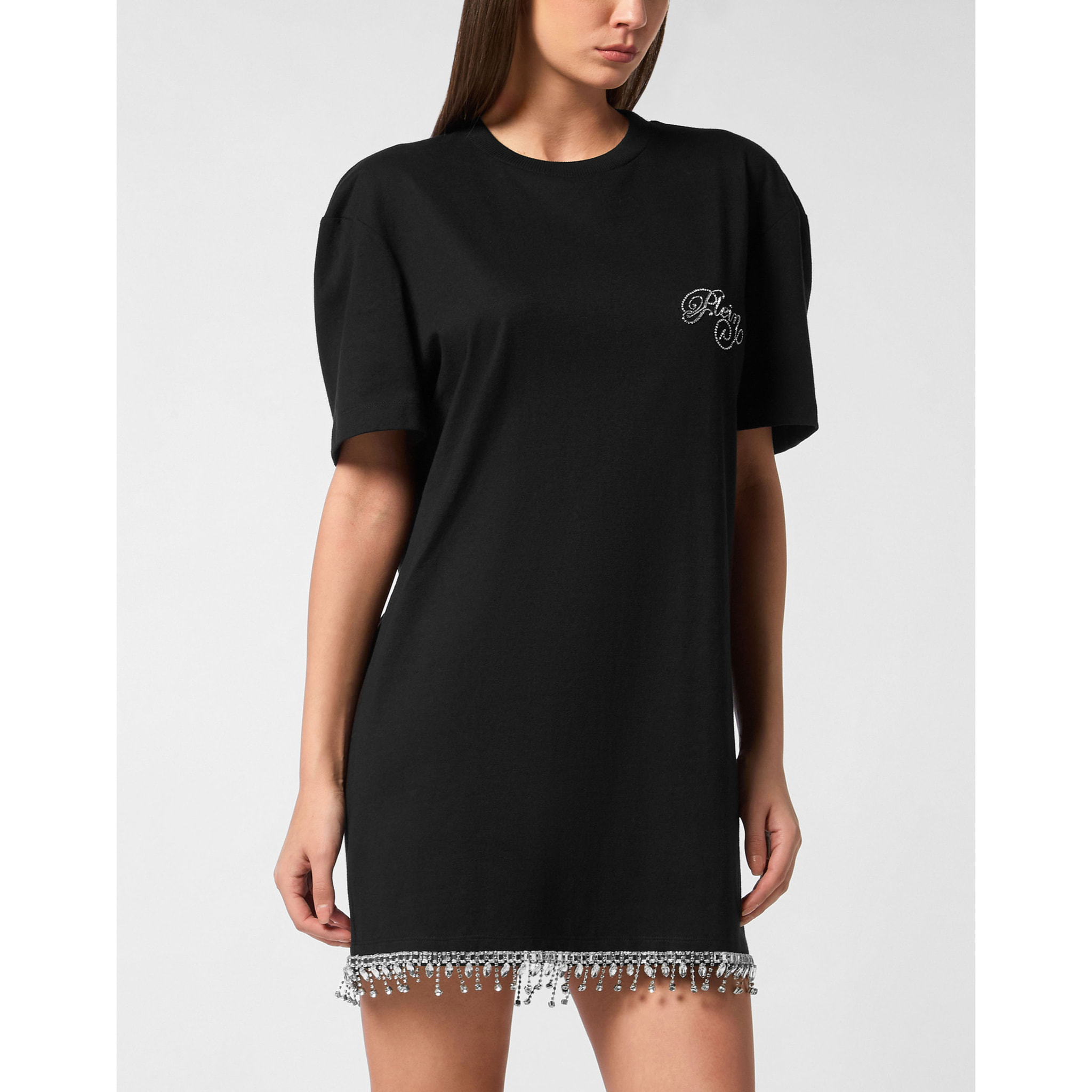 PHILIPP PLEIN T-Shirt Short Dresses SIGNATURE