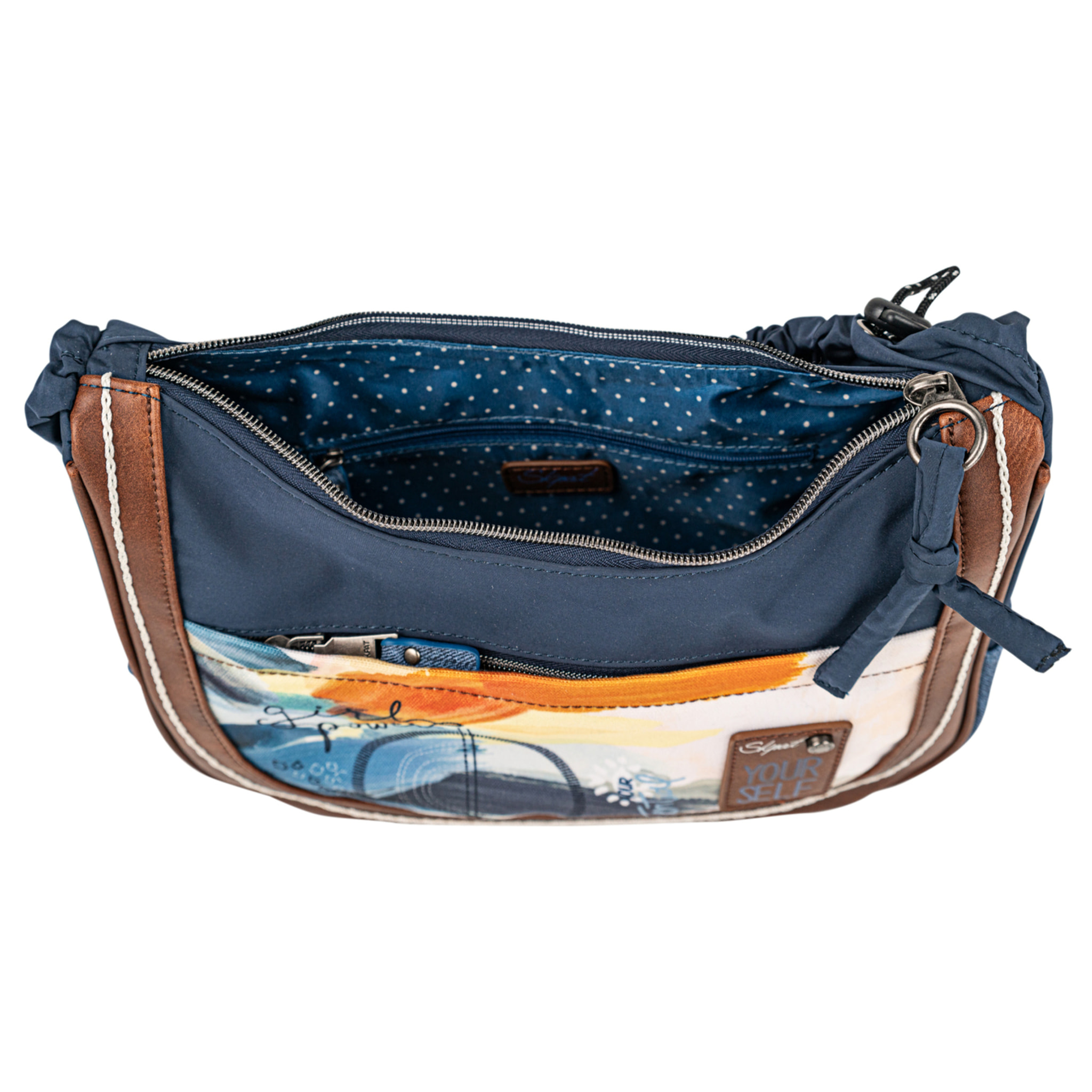 Bolso Bandolera Mujer Skpat Sirmione Azul Marino