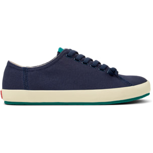 Zapatillas - CAMPER Peu Rambla Vulcanizado - Azul - Tejido natural